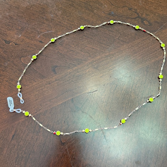 Anthropologie Black Diamond Gemstone and Gold Plated Chain Eyewear!!🔥🔥🔥 - Picture 9 of 16